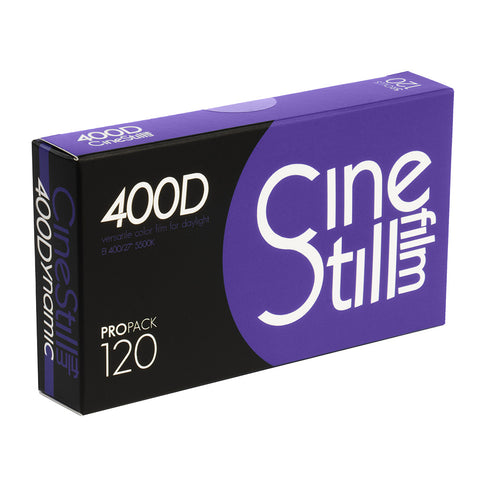 CINESTILL 400DYNAMIC COLOR NEGATIVE FILM, 120 PRO PACK