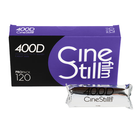 CINESTILL 400DYNAMIC COLOR NEGATIVE FILM, 120 PRO PACK