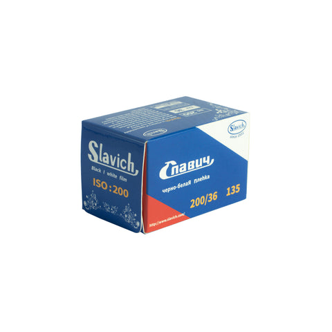 Slavich 200 Fine Grain Black & White 35mm Film – 36 Exposures
