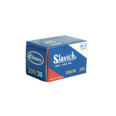 Slavich 200 Fine Grain Black & White 35mm Film – 36 Exposures